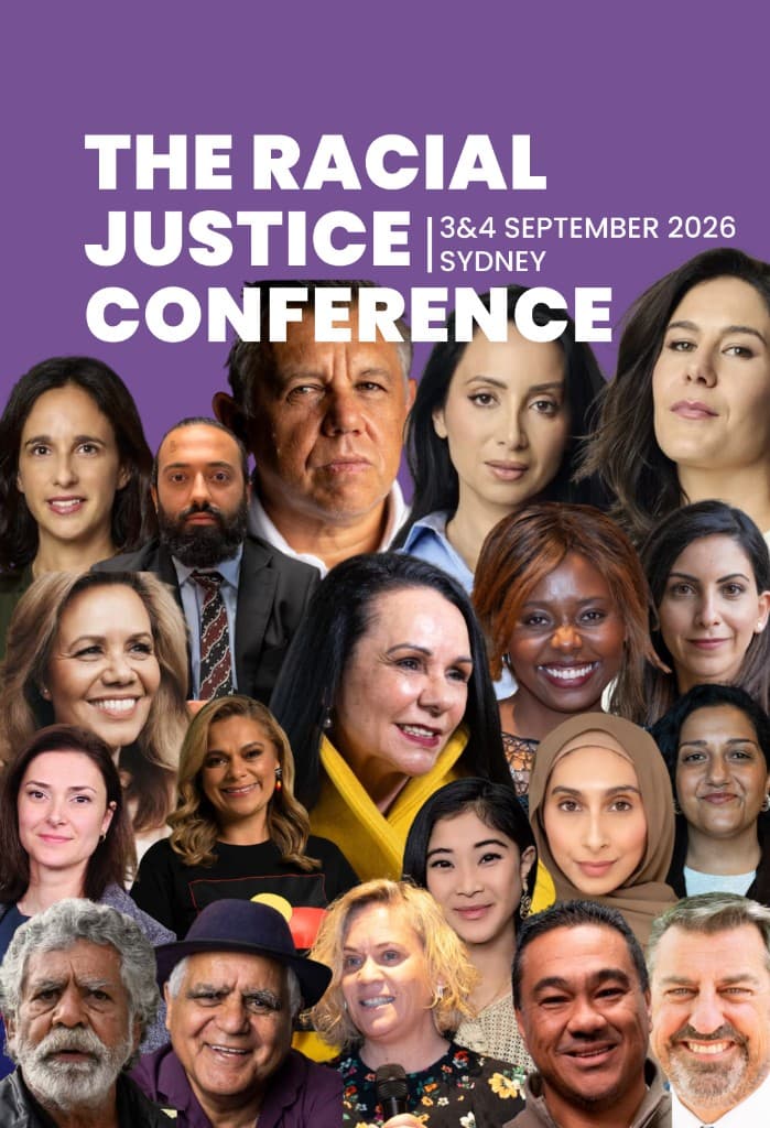 Racial Justice Conference 2026 poster