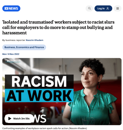 Racism at Work